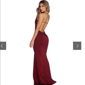 One shoulder maxi or prom dress!